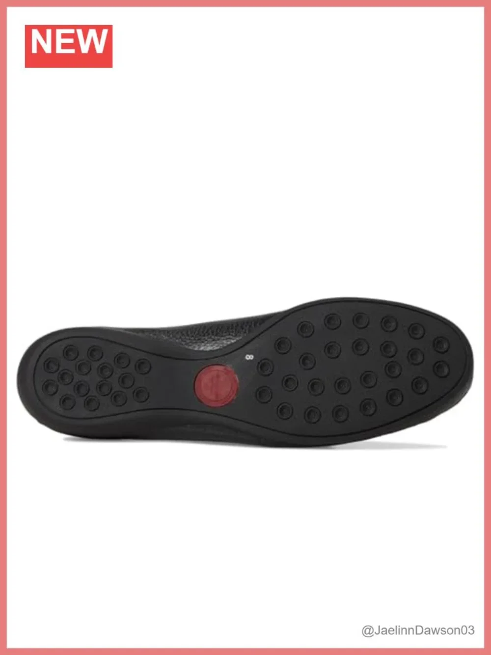 Women's Leather Loafer Flat Slip-On Golf Casual Round Toe Padded Insole